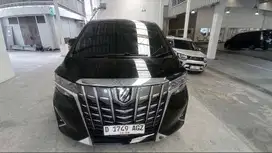 Toyota Alphard 2.5 X AT 2018 Hitam PREMIUM D1749AGZ