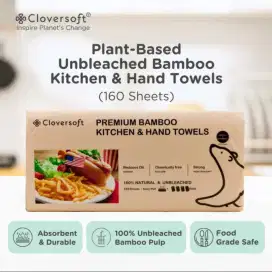 Cloversoft Kitchen & Hand Towel (160 Lembar)