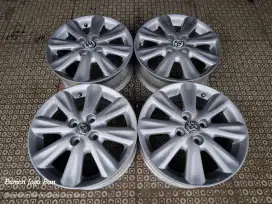 Velg oem Toyota Yaris vios R15 pcd 4x100 corolla soluna limo sigra