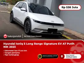 [LOW KM] Hyundai Ioniq 5 Long Range Signature EV AT Putih 2023/2024