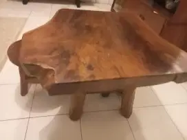 Meja gembol kayu jati