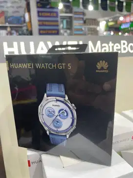 Jam Huawei GT 5 Blue  GAransi Resmi