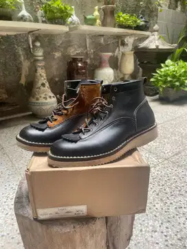 Sepatu Boots SAGARA VALIANT MTO MORGAN TAN RO X BLACK RU 40 D