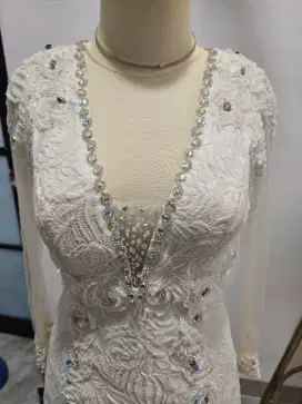 Diskon Gaun pengantin baru JUAL dRESS Custom