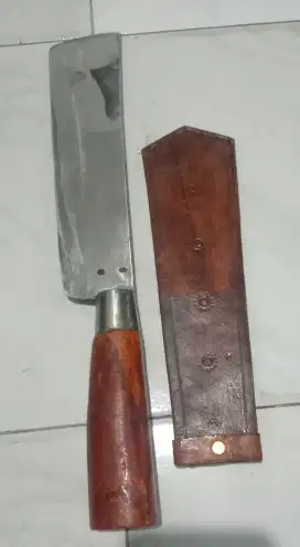 Pisau Daging baja putih