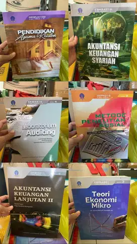 Buku UT Akuntansi Edisi 2,3&4