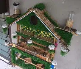 Kandang burung rumah burung liar