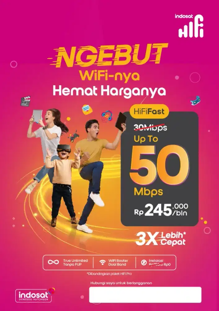 WIFI INDOSAT PALEMBANG