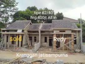 RumahCluster 70mt kranggan Cibubur jatisampurna akses mobil
