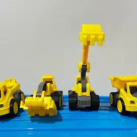 1 set diecast truck mainan anak