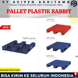 Pallet Plastik Rabbit Industri Tatakan Gudang Heavy Duty Semarang