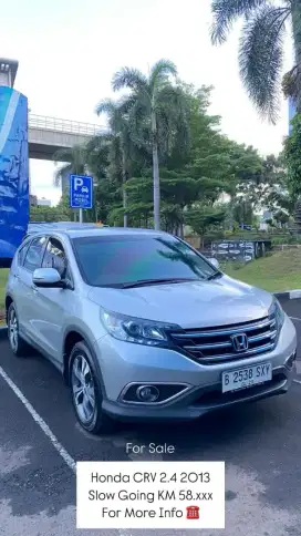 Honda CRV 2.4 A/T Prestige 2013