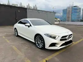 MERCY CLS350 AMG LINE AT 2019 WHITE ON BLACK SUPER MULUS CONDITION