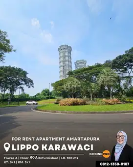 Disewa murah apartment amartapura kamar 3 di lippo karawaci