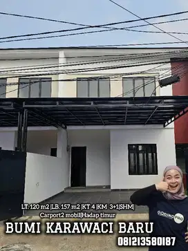 Dijual rumah baru minimalis siap huni di karawaci tangerang