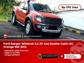 [KM ANTIK] Ford Ranger Wildtrak 2.2 AT 4x4 DC Orange 2014/2015