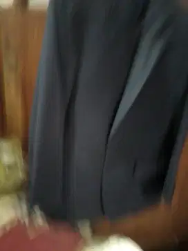 Jas satu stel abu abu tua