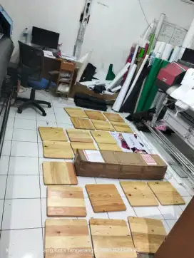Papan atas buat kaki besi ukuran 35X35