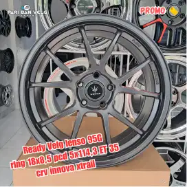 Ready Velg lenso 95G ring 18x8,5 pcd 5x114,3 ET 35 crv innova xtrail