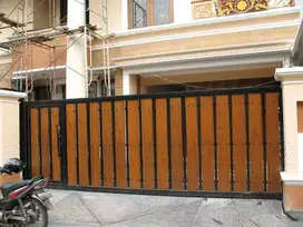 Pagar GRC Woodplank modern | bandung, sawargi kreasindo
