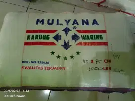 Karung plastik baru