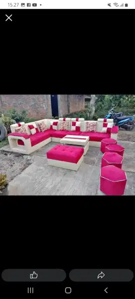 Sofa beranak pinak  banyak