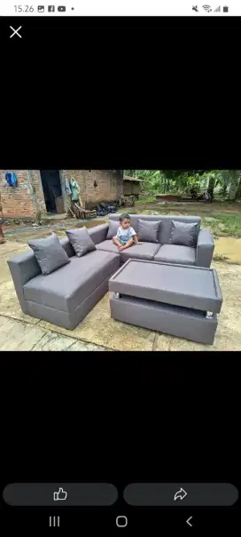 Sofa l minimalis murah