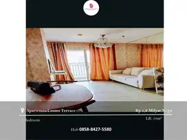 Dijual Apartement Cosmo Terrace 2BR Full Furnished Lantai Tinggi
