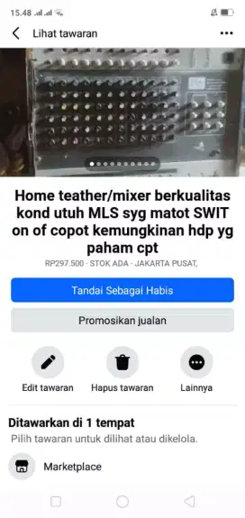Home teather mixer berkualitas kond matot utuh blm service an yg phm2