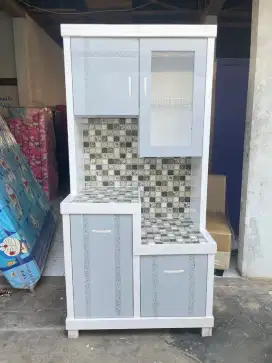 LEMARI SAYUR 2 PINTU / RAK MAKANAN MINIMALIS / RAK PIRING KECIL MURAH