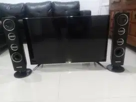 Polytron 32 inch led plus speaker