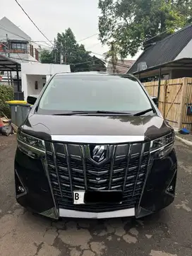 HARGA CASH Alphard 2.5G 2018 Tangan Pertama (Ganti Denza D9)