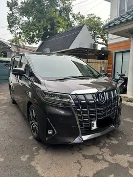 HARGA CASH Alphard 2.5G 2018 Tangan Pertama (Ganti Denza D9)
