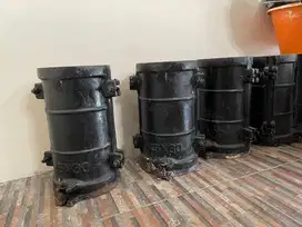 Sample beton belum pernah terpakai