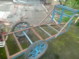 Roda barang bahan plat besi