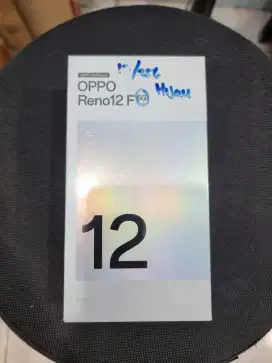 OPPO RENO 12F 5G 12/256 BARU GARANSI RESMI