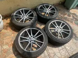 velg R17 pcd 5x100/114