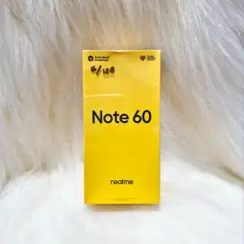 Realme Note 60 6/128 Gb 4/64 Gb New Baru Murah Garansi Resmi 1 Tahun