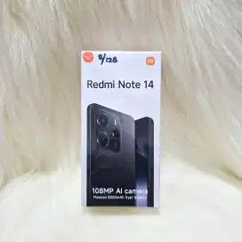 Xiaomi Redmi Note 14 4G 5G 8/256 Gb 8/128 Gb New Garansi Resmi 1 Tahun