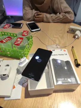 Xiaomi Redmi Note 14 Murah Sesurabaya 16GB 256GB Free Ongkir Bonus BYK