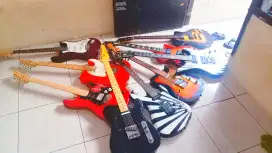 Gitar listrik original juga ada juga yg cstme