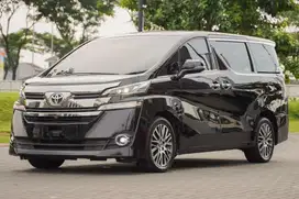 Nyaman Berkelas! Toyota Vellfire 2.5 G ATPM 2017 alphard fortuner