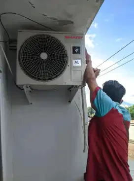 Servis AC cuci AC bongkar pasang ac