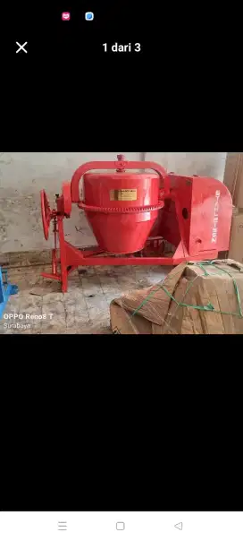 molen stahleisen 50kg komplit diesel siap pakai