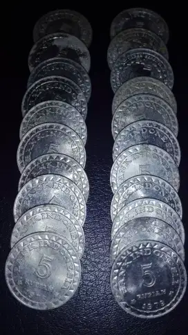 Uang Koin Kuno Rp5,0 Keluarga Berencana.