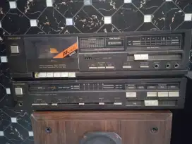 Tape deck dan ampli technics