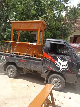 Gerobak Angkringan Bakso Mie Ayam PeceL Bubur Sate Martabak Ronde dlL