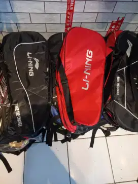 Tas badminton triple bag isinya baru siap kirim