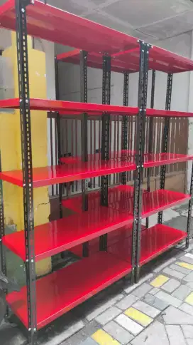 RAK BESI SIKU LUBANG FULL BESI