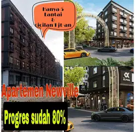 Apartemen keren dan hanya 5 Lantai /Apartemen Newville